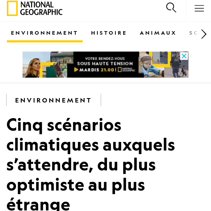  Redirection vers l'article publié le 05/01/2022 dans National Geographic France 