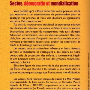 2002-09 (6/10) • Nouvelles menaces sectaires • ISBN: 9-782130-525691 • Numérisation: Daniela BERNDT.