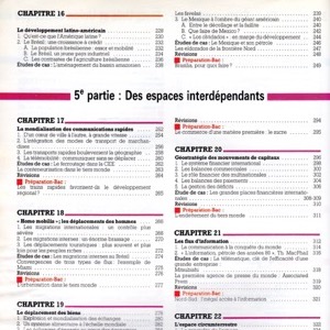 09/1991-06/1992 (8/8) • Programme de géographie du Baccalauréat • ISBN: 9-782091-720265 • Numérisation: Daniela BERNDT.